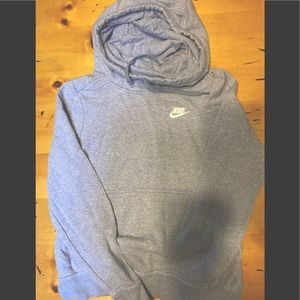 Lilac cowl neck Nike hoodie XS